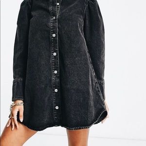 Washed Denim Dress